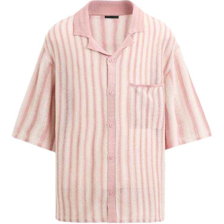 ZARA Shirt Men's Earth Gray Pink