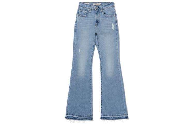 Levis Jeans Women's Light Blue Moderate Straight Fit Pants