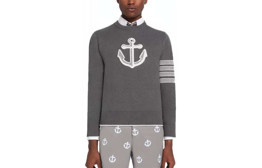 THOM BROWNE THOM BROWNE· Sweater Men's Gray
