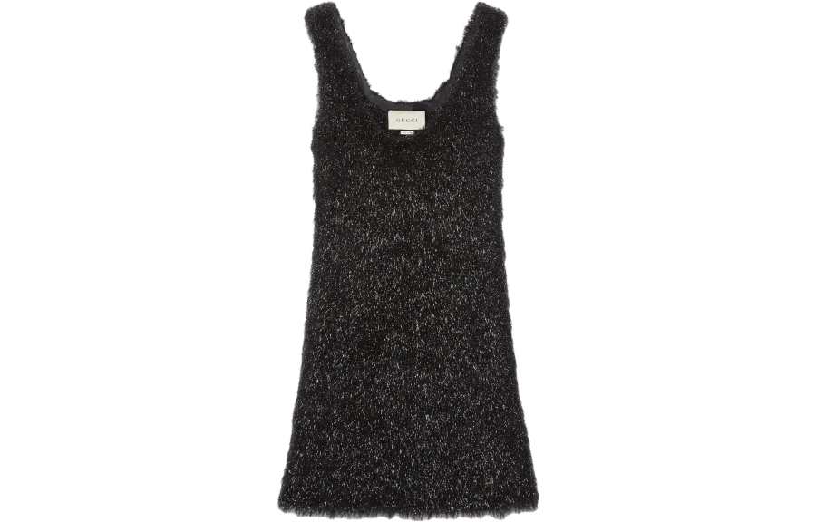 GUCCI Sleeveless Dress Women's Black