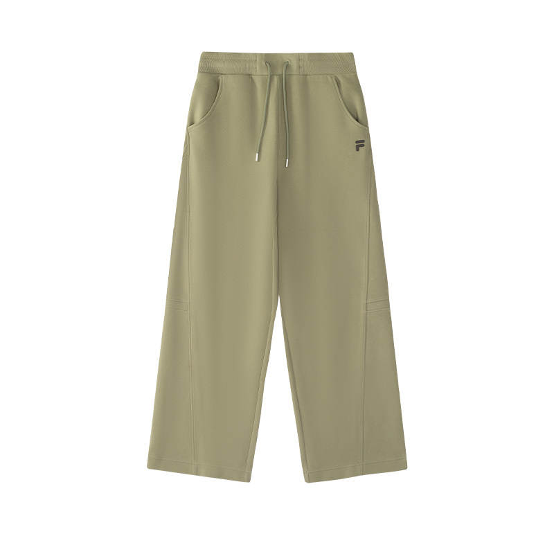 FILA FUSION FUSIONEER Knitted Sweatpants Women's Dark Umber Khaki