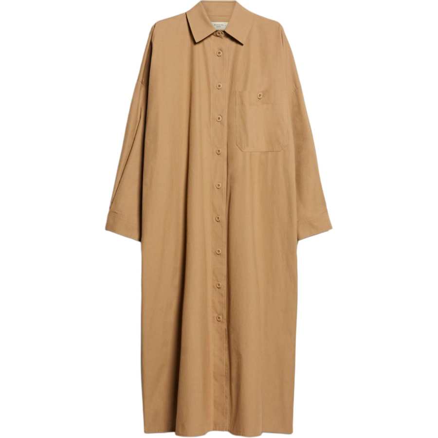 WEEKEND MaxMara Long Sleeved Dress Women's Camel