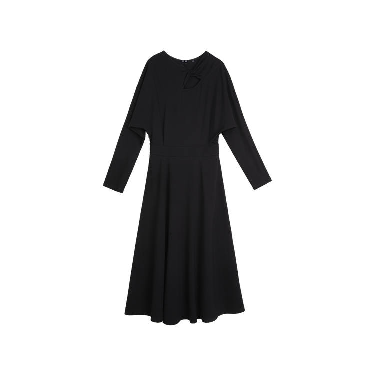 ELLE Long Sleeved Dress Women's Black