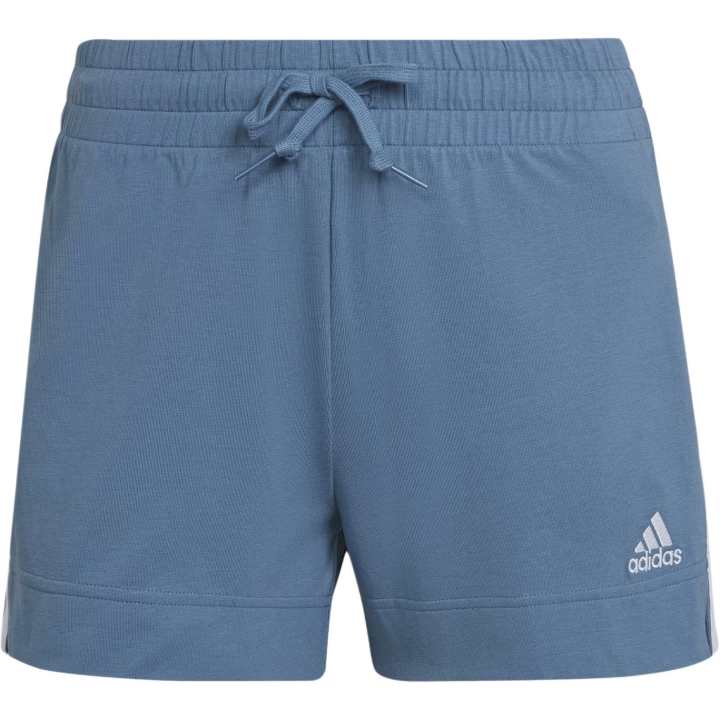 Adidas Adidas Essentials Slim 3 Stripes Shorts Casual Shorts Women's Modified Blue