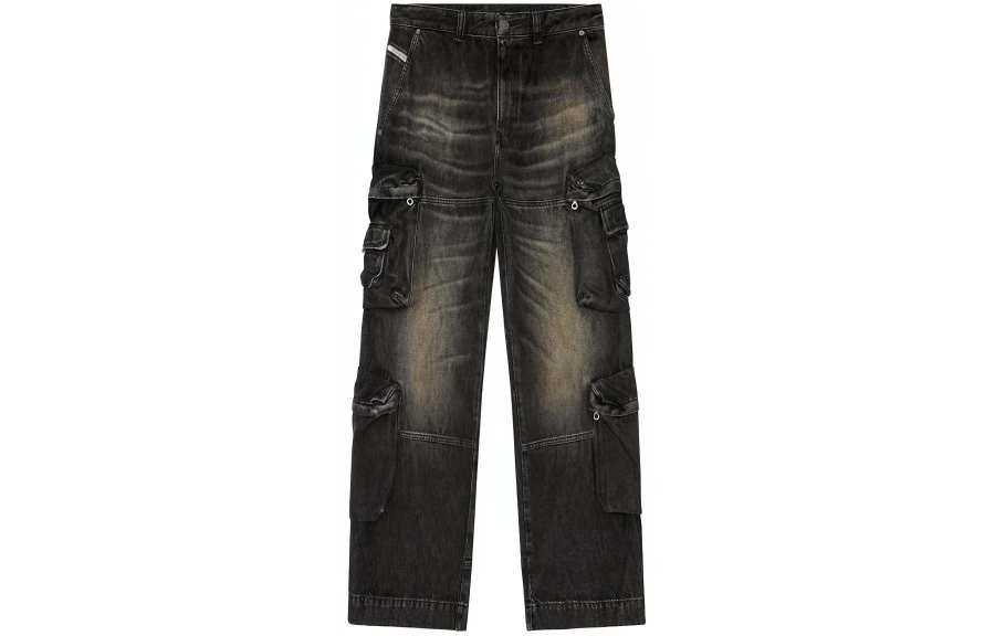 DIESEL DIESEL Kids Denim Cargo Jeans