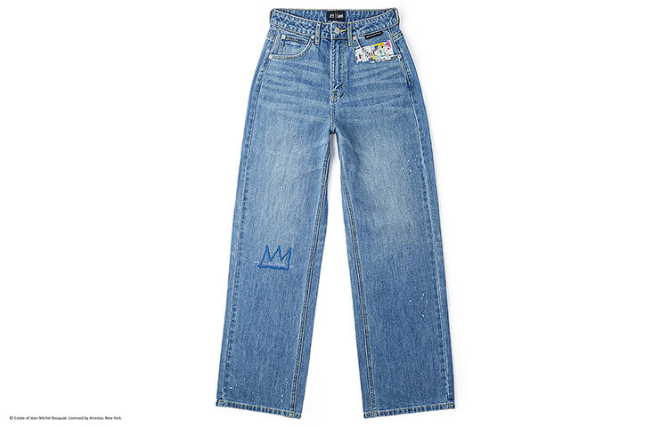 Lee Lee Jeans Women's Medium Blue Moderate Wide Leg Pants