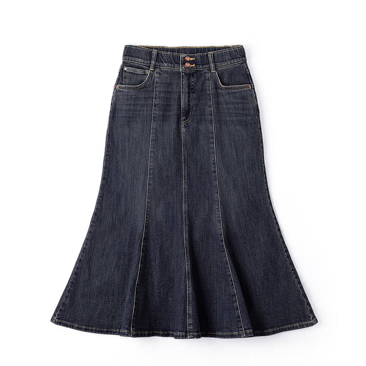 Lee Lee FW24 Skirt Women's Medium Dark Blue