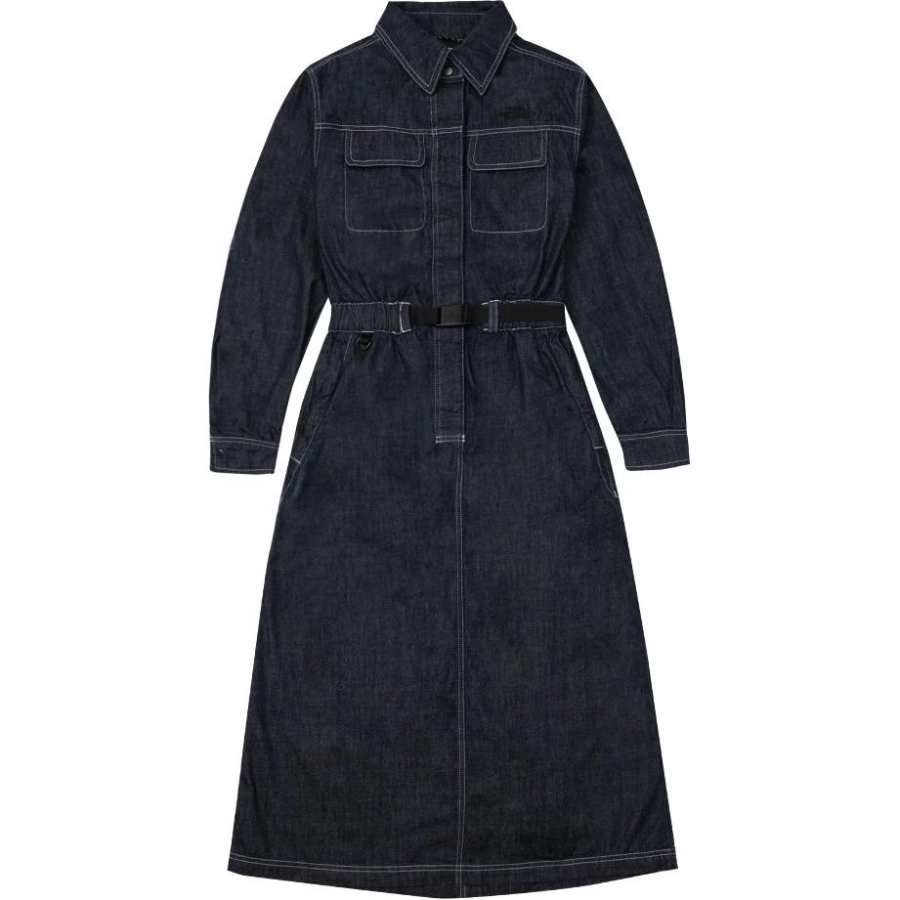 THE NORTH FACE Long Sleeved Dress Women's Dark Blue