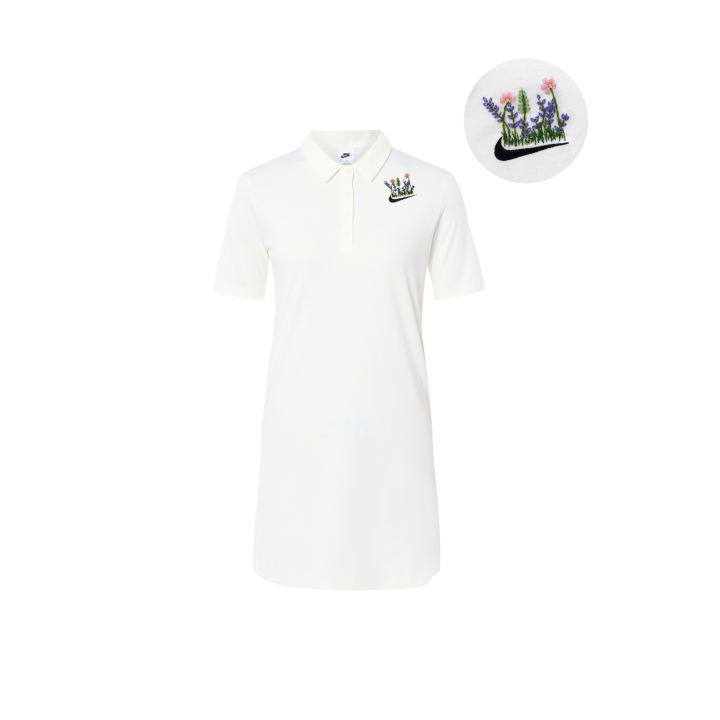 Nike Nike Sportswear Short Sleeved Dress Women's Sail White