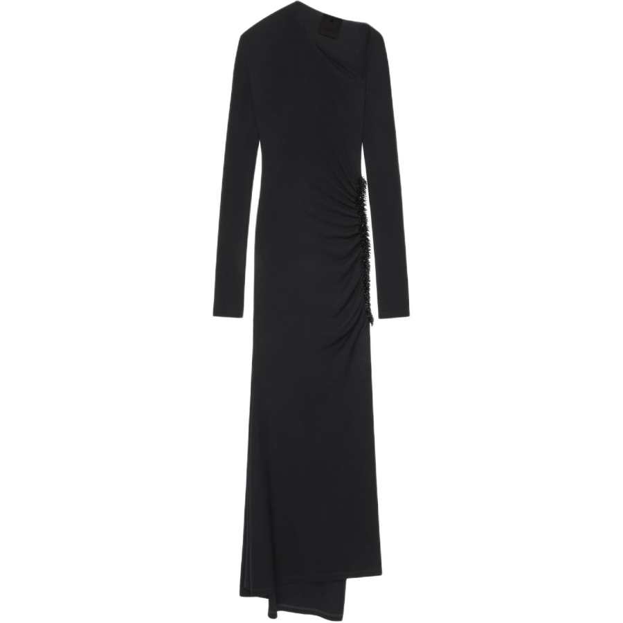 Givenchy GIVENCHY SS24 Long Sleeved Dress Women's Black