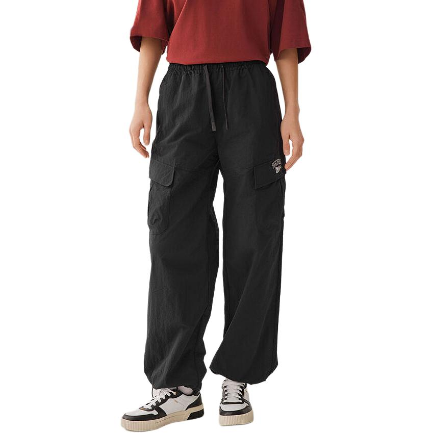 Skechers Knitted Fabric Pants Knitted Sweatpants Women's Carbon Black