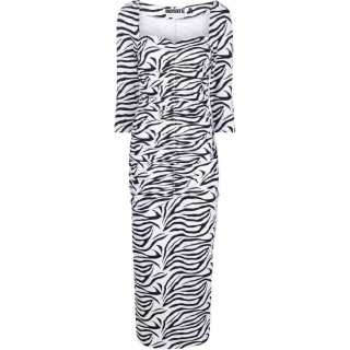 Rotate Long Sleeved Dress Women's Black White