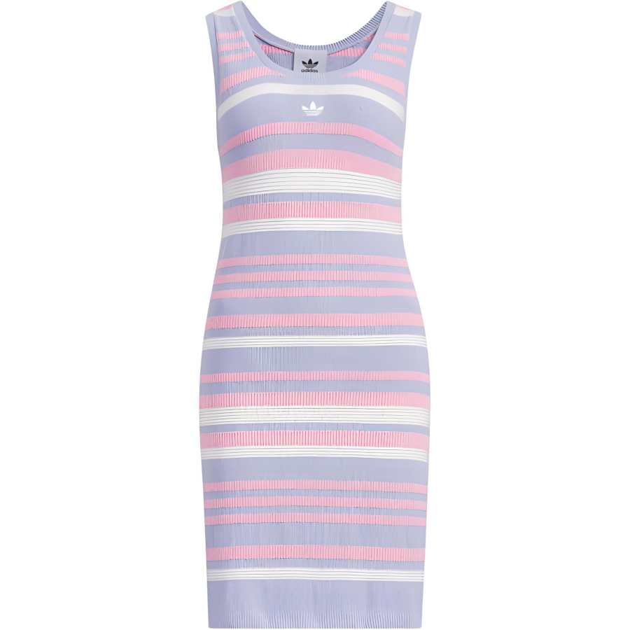 Adidas Originals KNIT DRESS Sleeveless Dress Women's Light Purple
