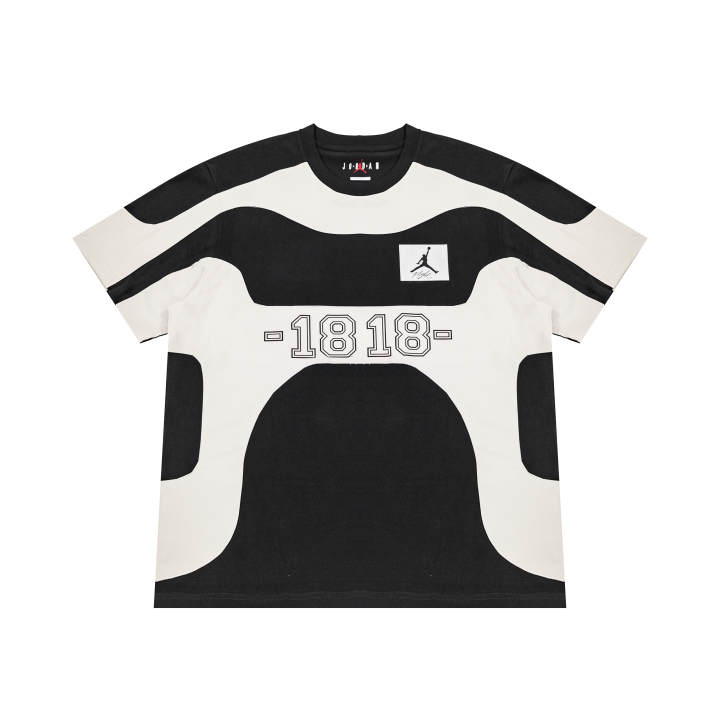Jordan Jordan T Shirts Unisex Black Crew Neck Moderate Straight Fit