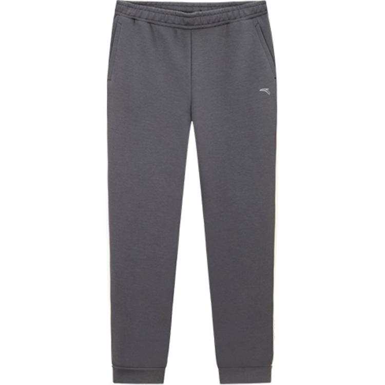 Anta Variety Training Collection Knitted Sweatpants Women's Dark Sauce Gray