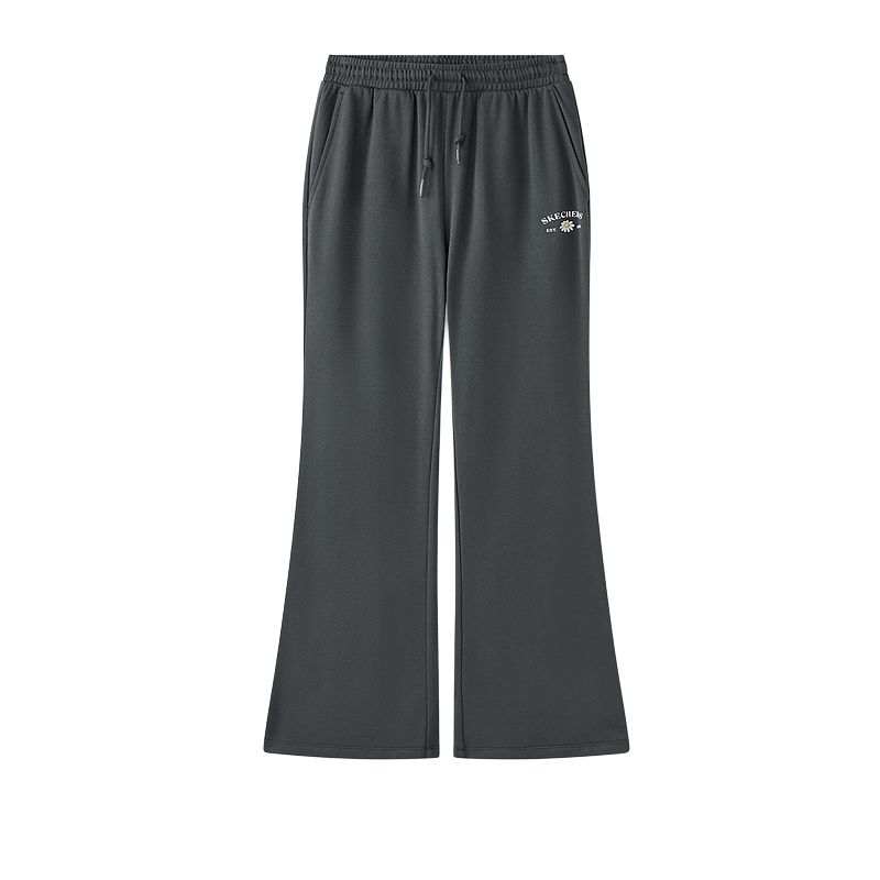 Skechers Knitted Sweatpants Women's Oyster Black