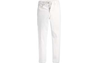 Levis Jeans Women's White Moderate Straight Fit Pants