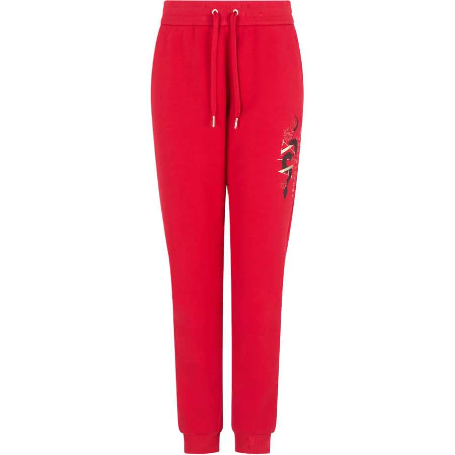 ARMANI EXCHANGE ARMANI EXCHANGEAE Knitted Sweatpants Women's Red