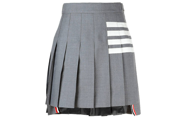 THOM BROWNE THOM BROWNE· Casual Short Skirts Spring Women's Gray