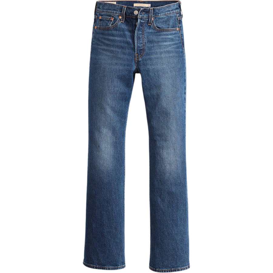 Levis Jeans Women's Blue Moderate Straight Fit Pants