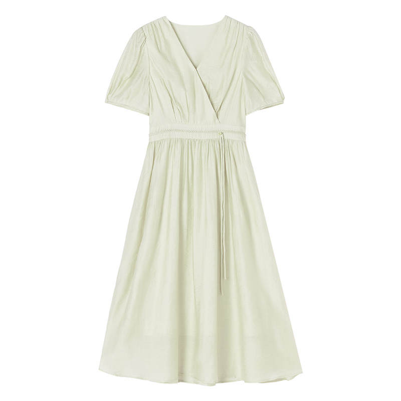 XIANGYING Short Sleeved Dress Women's