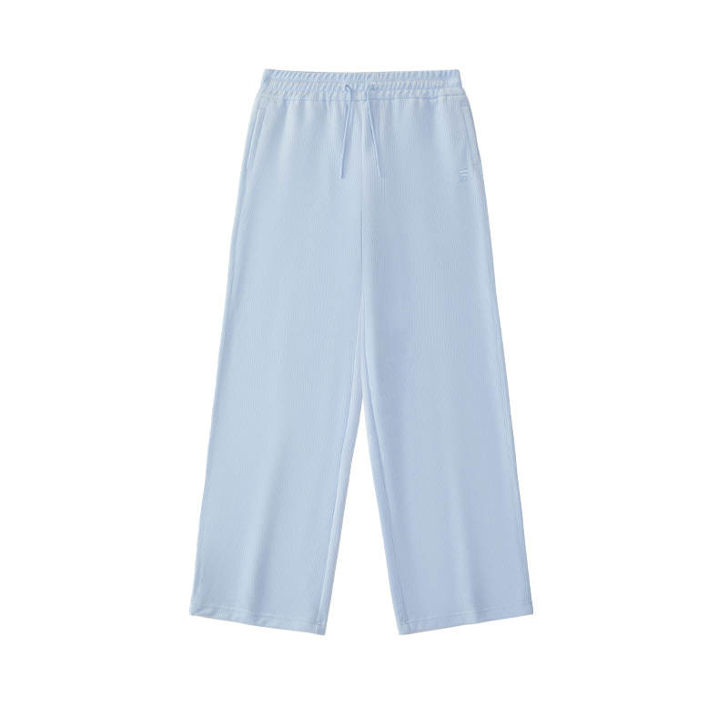 FILA FUSION Knitted Sweatpants Women's Pimolaan Moderate Straight Fit Pants