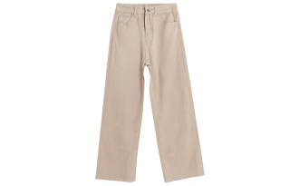 MIMOSA CHUR Jeans Women's Khaki Moderate Straight Fit Pants
