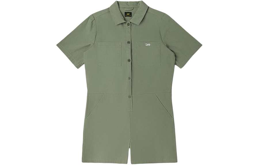 Lee Lee Jumpsuit Women's Light Olive Green