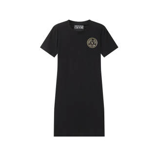 VERSACE JEANS COUTURE Logo Patch Dress