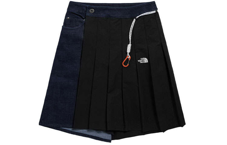 THE NORTH FACE Denim Shorts Women's Black Moderate Skort
