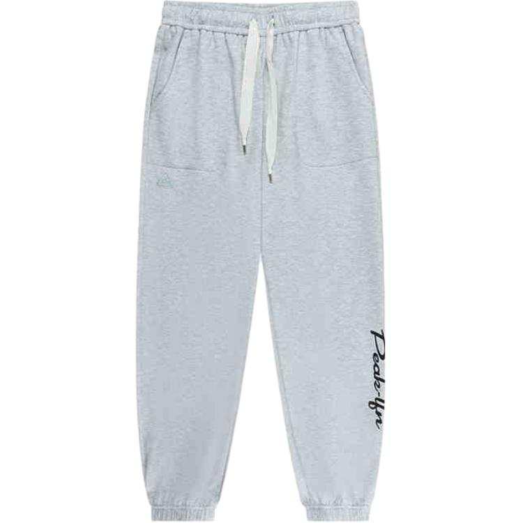 PEAK Fashion Collection Knitted Sweatpants Women's Light Heather Gray