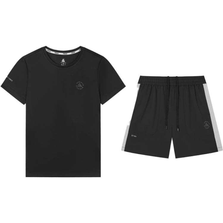 PEAK PEAK Casual Suits Women's Crew Neck Thin Short