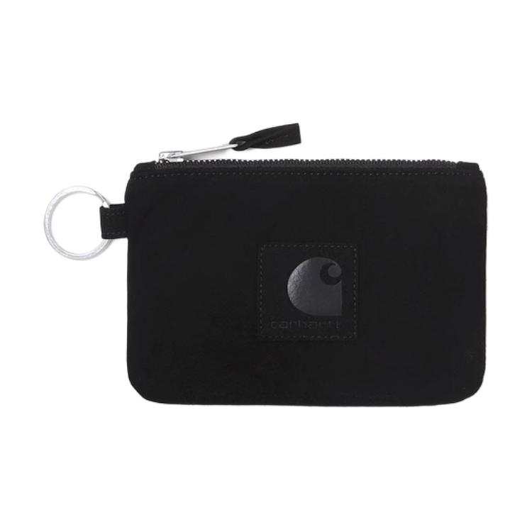 Carhartt WIP Artificial Suede Wallet Men's Black