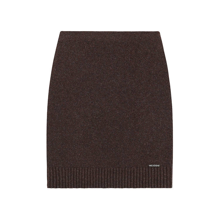 WE11DONE WE11DONE Bouclé Midi Skirt
