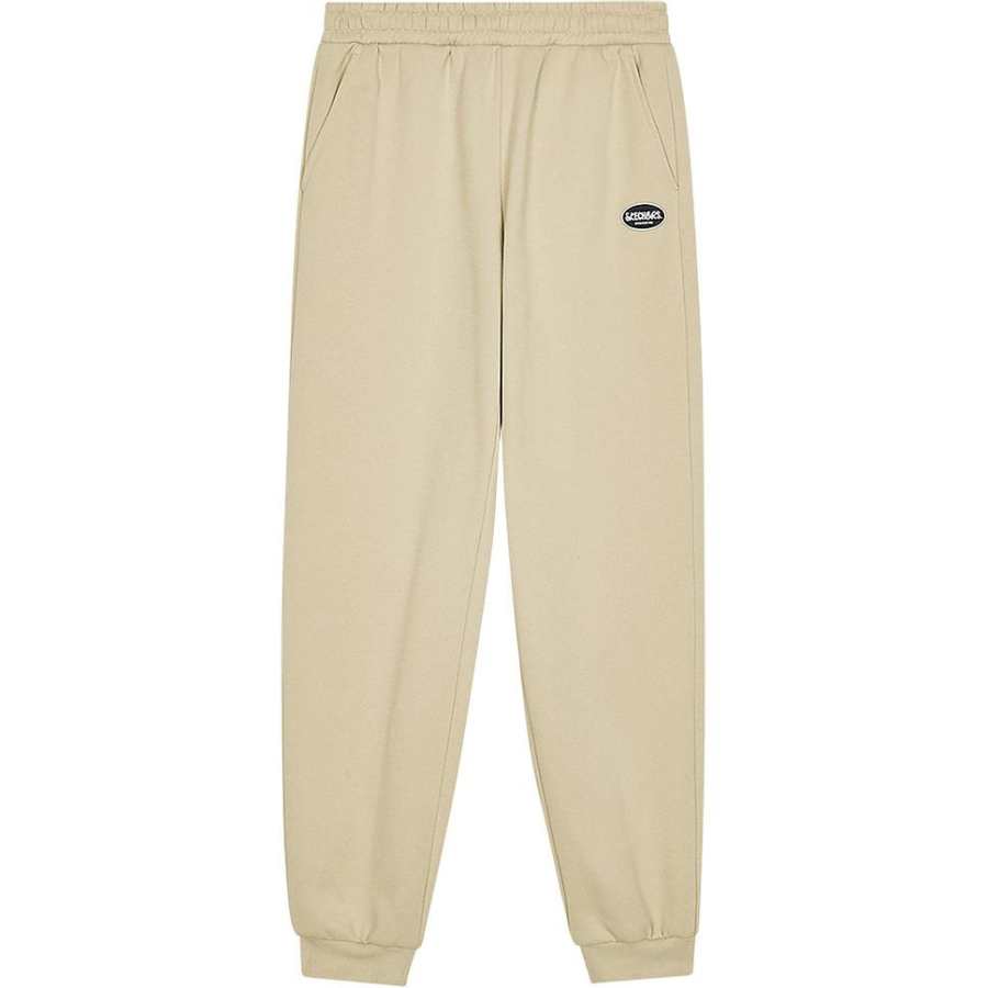 Skechers Fleece Lined Elastic Cuff Thermal Windproof Knitted Sweatpants Women's Irish Cream