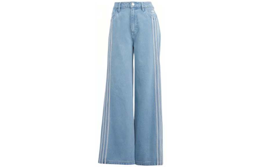 Adidas Originals Hot Girl Collection Jeans Women's Light Blue