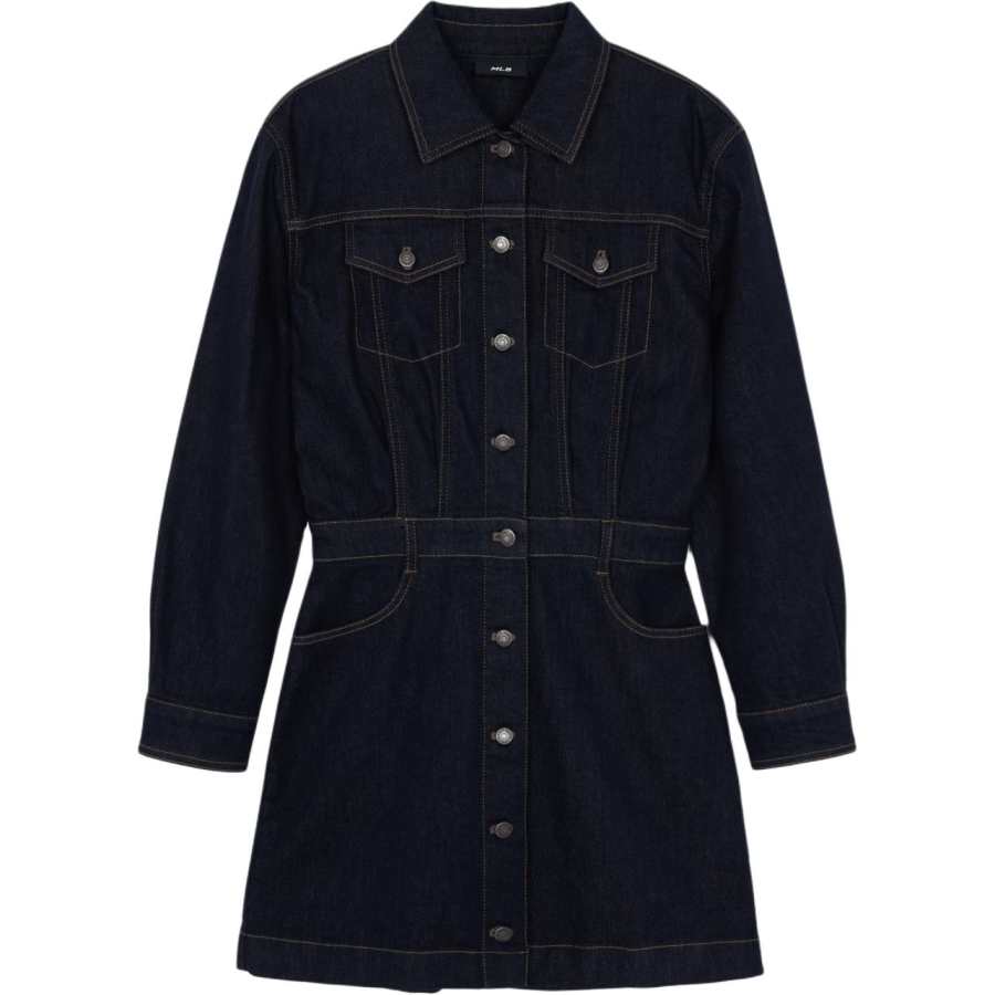 MLB FW24 Long Sleeved Dress Women's Dark Color