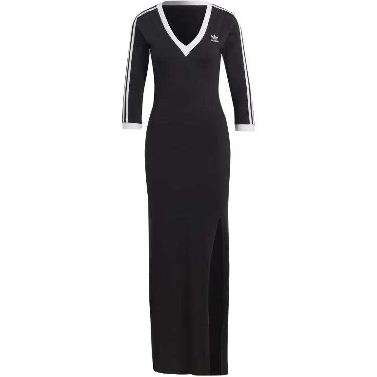 adidas originals Adicolor Classics 3-stripes Maxi Dress Black