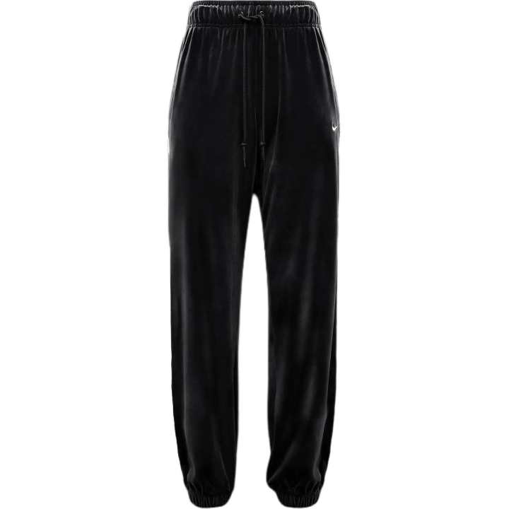 Nike Nike Mid Rise Velour Joggers 'Black/Sail'