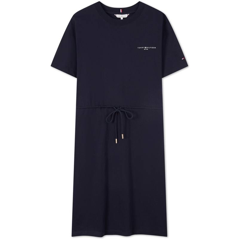 Tommy Hilfiger Short Sleeved Dress Women's Navy Blue