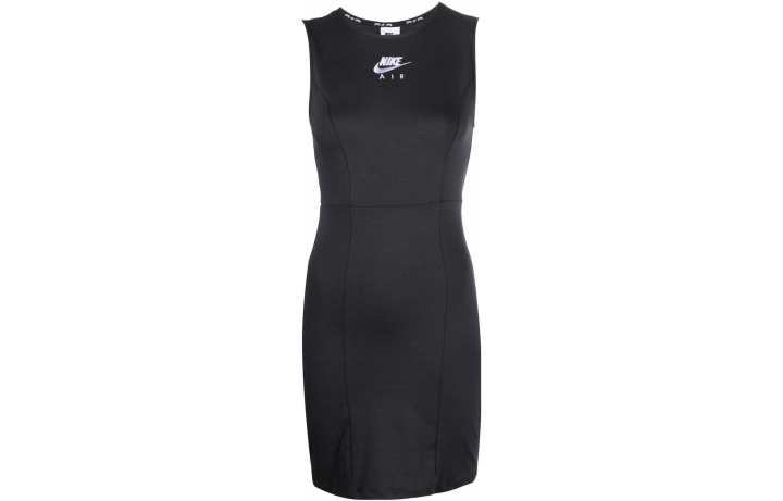 Nike Nike Sleeveless Dresses Women's Black Crew Neck Moderate Short