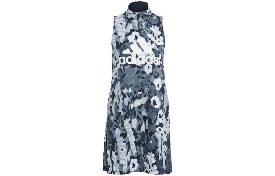 Adidas Adidas Sleeveless Dress Women's Gray