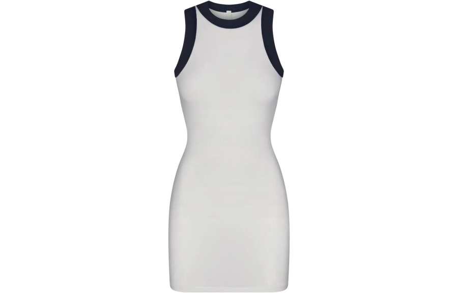 Skims Sleeveless Dresses Women's Crew Neck Moderate Short