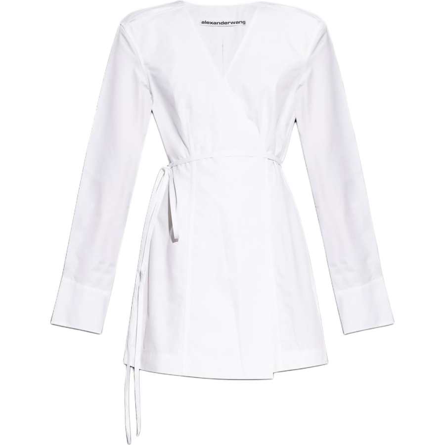 Alexander Wang Long Sleeved Dress Women's White