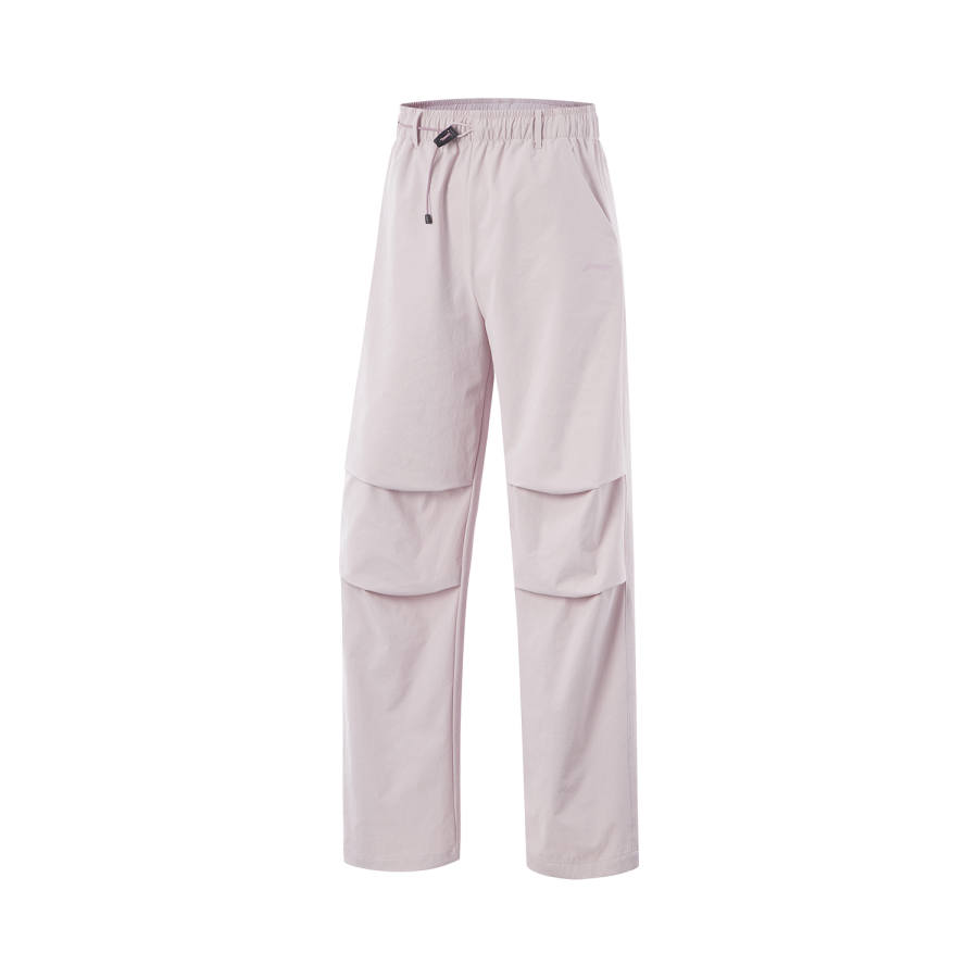 Li-Ning Li Ning Fitness Series Knitted Sweatpants Women's Lotus Root Powders Purple