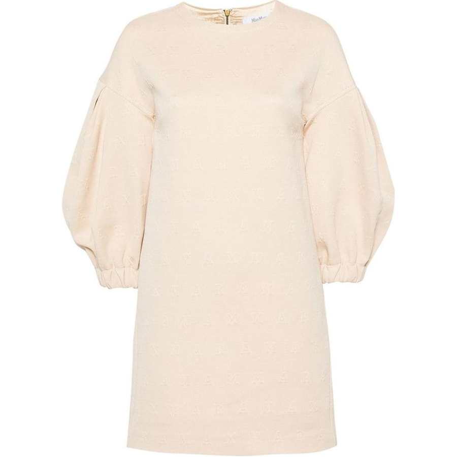 MaxMara Long Sleeved Dress Women's Beige