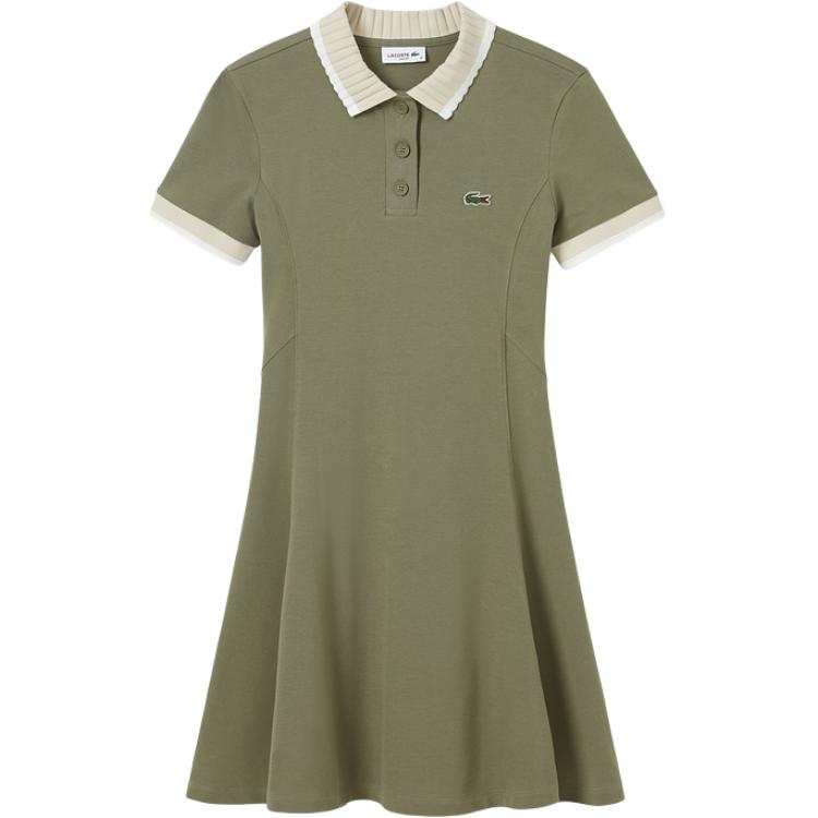 LACOSTE Short Sleeved Dress Women's