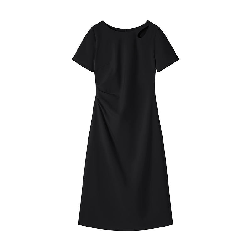 XIANGYING Short Sleeved Dress Women's
