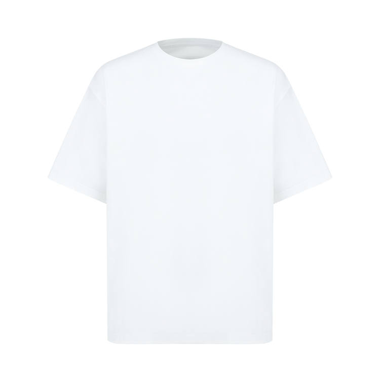 DESCENTE DESCENTE BLEU T Shirts Men's Crew Neck