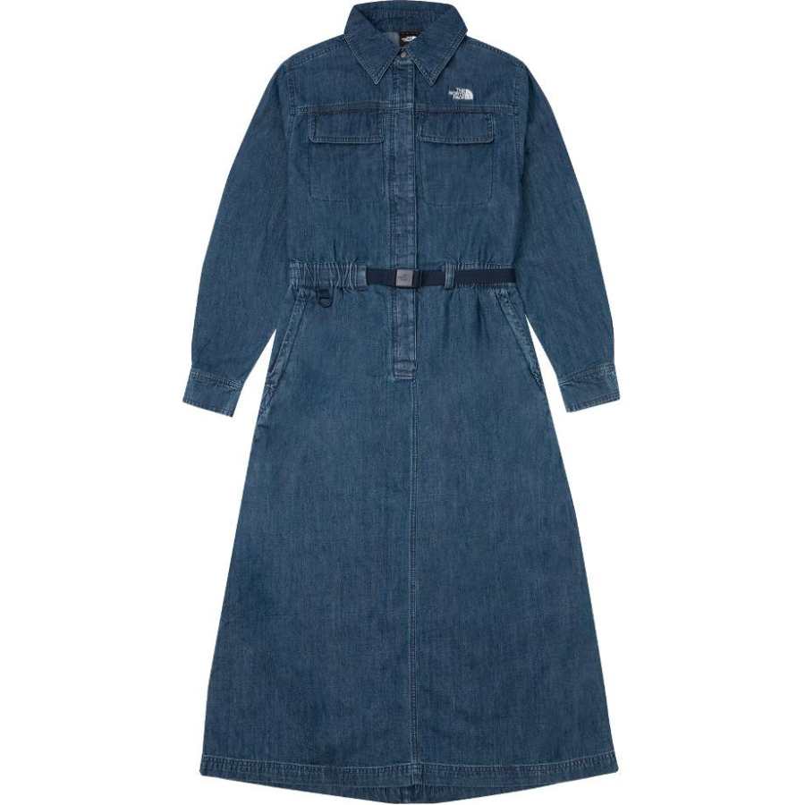 THE NORTH FACE Long Sleeved Dress Women's Blue